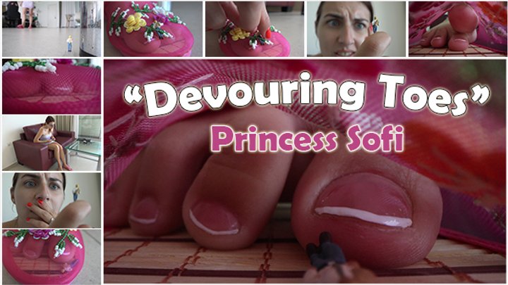 Giantess Shrinking Feet - Devouring Toes (4k)