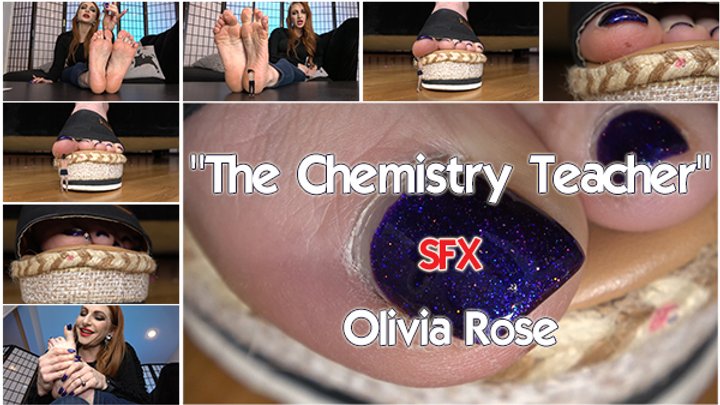 Giantess Shrinking Feet - The chemistry teacher - SFX (4k)