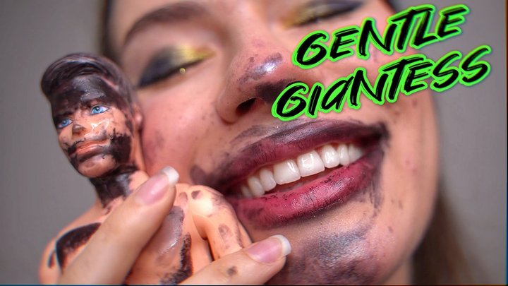 Sweet Mouth Game - Gentle giantess sticky kiss 4