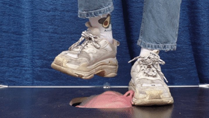 Furious Girls - Floor-face trampling under dirty Balenciaga sneakers (part 8 of 10), flo608x 1080p