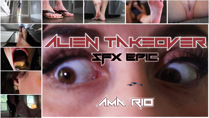 Giantess Shrinking Feet - Alien Takeover - SFX Epic (4k)