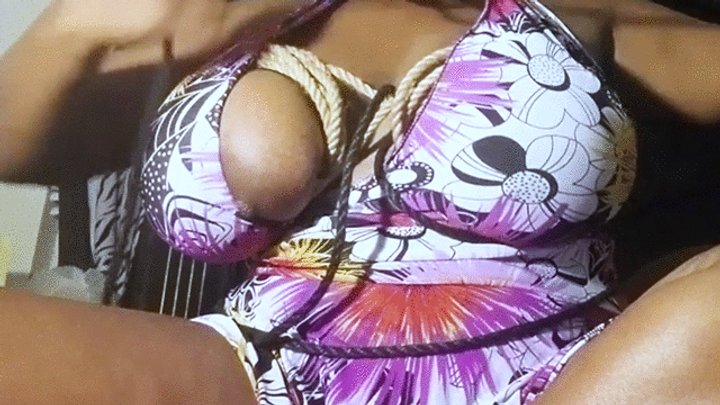 Mxdominionakacrushgoddess Clips - Teenie Prisoner Watches Giantess use Rope on her Gigantic Breast POV 1080