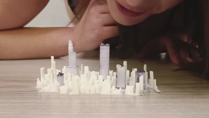 Giantess Goddess Alena - Giantess in an Ant City
