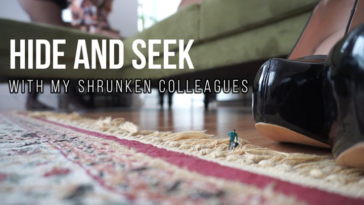 Sashacurves - Giantess Plays Hide & Seek With Shrunken Colleagues