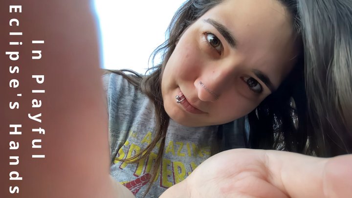 Canadian And Asian Giantess Fantasy - In Playful Eclipses Hands POV - HD 1080p Version