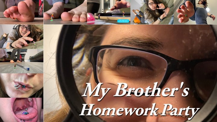 Canadian And Asian Giantess Fantasy - My Step-Brothers Homework Party ft Eclipse - HD 1080p Version