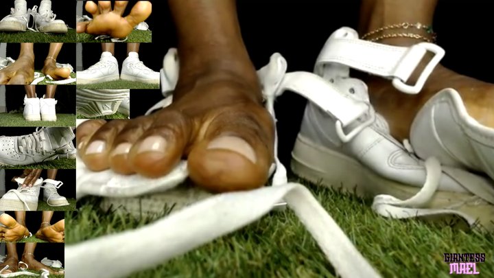 Maeling - Monsters Feet Sneakers Growth - The Ancient Foot Giantess, Growth Fetish, Sneakers Ripping Fantasy
