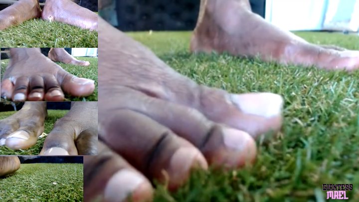 Maeling - Unintended Village Demolition, Stomp Them All, Giantess Bare Feet Tiny Village Crush And Trample - Unaware Giantess