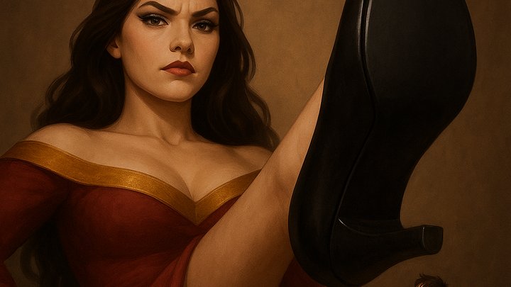 Goddess Lizzie - The Giantess Queen Descends