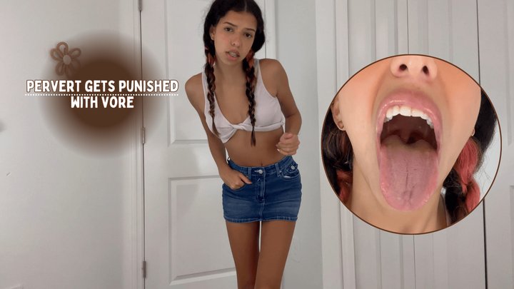 Aria Nicole - Pervert Punished With Vore By Bratty Roommate Feat Aria Nicole 1080p