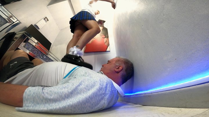 D A N I E L L E - Trampled By A Schoolgirl FLOOR CAM (4K)