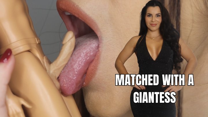 Onlyvanessa - Matched with a giantess - OnlyVanessa (custom clip)