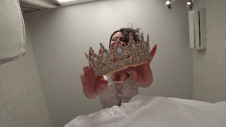 Lory's Passionate Fantasies - Jerk off to the Giant Bride under her dress a