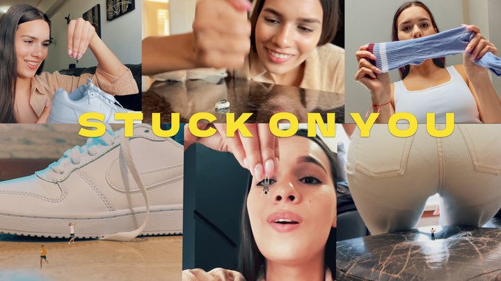 Rise Of The Giantess - STUCK ON YOU - Andrea's favorite ways of crushing 4K