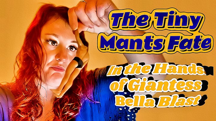 Bbw Bella Blast Big Feet Goddess - Fate of the Mant is in Giantess Hands