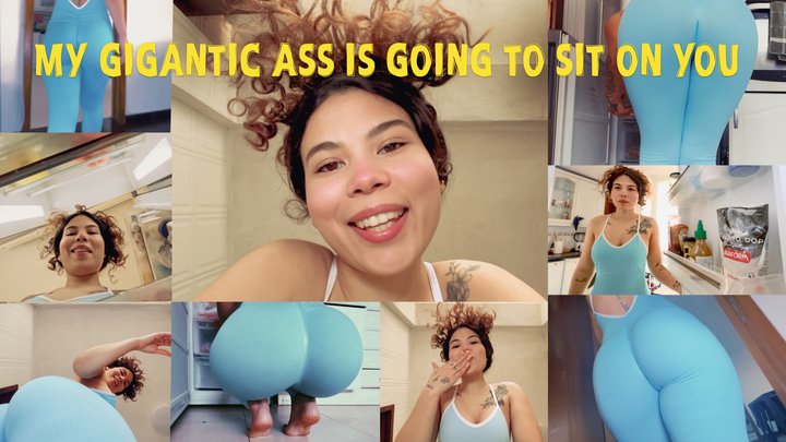 Rise Of The Giantess - MY GIGANTIC ASS IS GOING TO SIT ON YOU - Giantes Kelly 1080