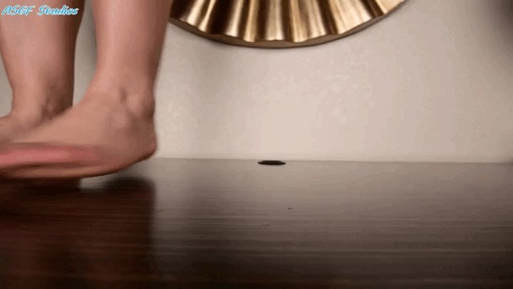 Amateur Soles Giantess And Footjobs - GIANTESS Asian MILF careless FEET crush tiny men!! - MOV