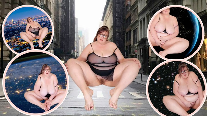 Jaynes Naughty Clips - Giantess Cums and Grows Bigger Than the Universe