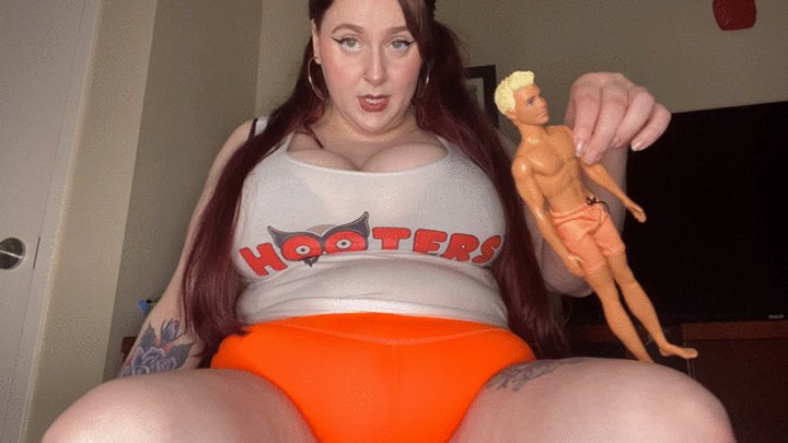 Bambixxlynn - Punished By Giantess Hooters Girl's Tits, Ass, Belly & Feet