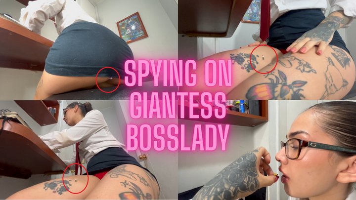Nina Fatal - Spying on Giantess Bosslady