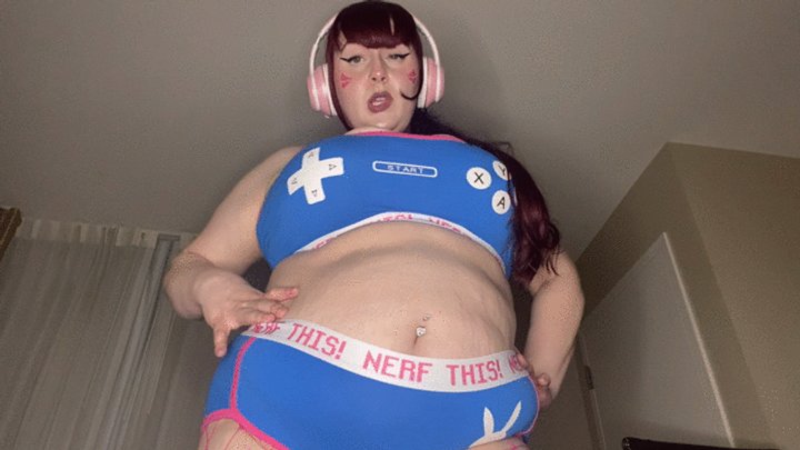 Bambixxlynn - Giantess DVA Punishes You With Her Tits, Belly, Feet & Ass