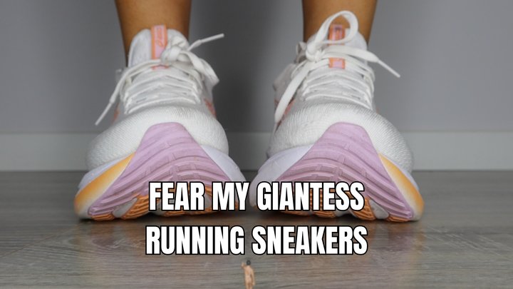 Onlyvanessa - Fear my giantess running sneakers - OnlyVanessa