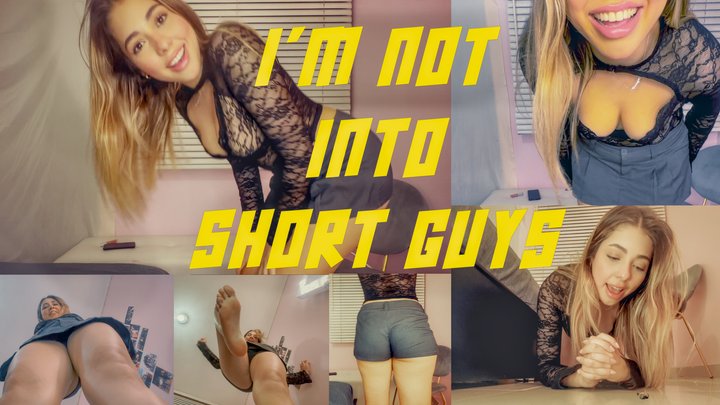 Rise Of The Giantess - I'M NOT INTO SHORT GUYS - 4K SHRINKING in front of AVA, POV, SOLES, ASS