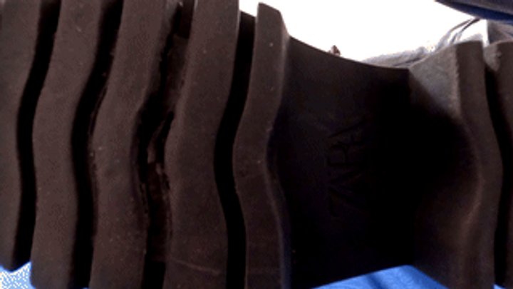 Furious Girls - Know your place under my dirty Zara high leather boots, fc333x 1080p