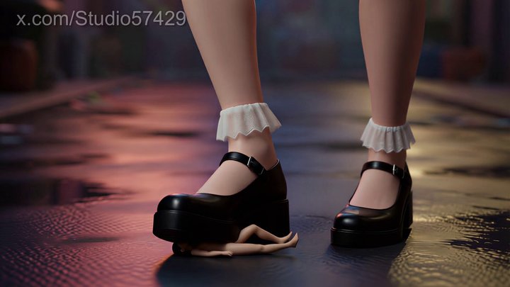 Studio 57429 - Giantess Miranda Shrinks Everyone In Her Way, Femdom Magic