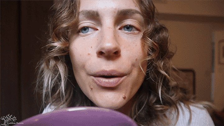 Goddess Aurora - Crazy Girl SHRINKS You to SIT on You