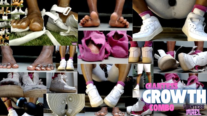 Maeling - Orgasm Sneakers Destruction, Monster Feet Growth - Hulk Feet, Transformation Fetish, Growth Fetish, Height Transformation