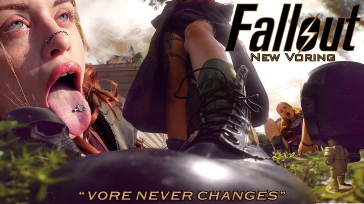 Jreed Fetish - Fallout: New Voring - Giantess NCR Ranger Shrinks, Crushes, and Eats - Jasper Reed SFX